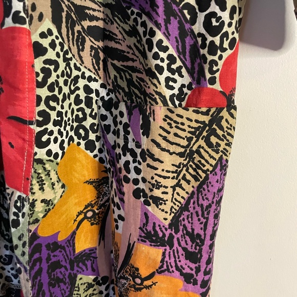 Animal Print/Floral Cardigan - Picture 2 of 6